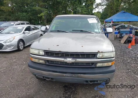 2000 Chevrolet Silverado 1500 Ls из США, поврежденный, VIN 1GCEK19T7YZ109808